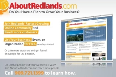 AboutRedlands.com Promo Cards