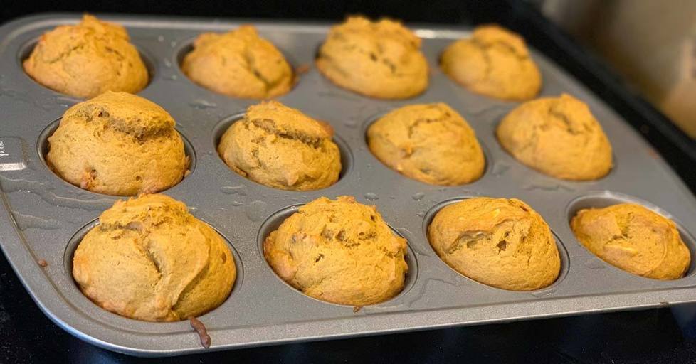 Baked-pumpkin-muffins