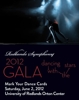 Gala Promotional Materials 2012